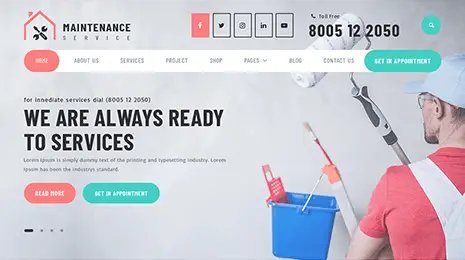 Waste Management WordPress Theme