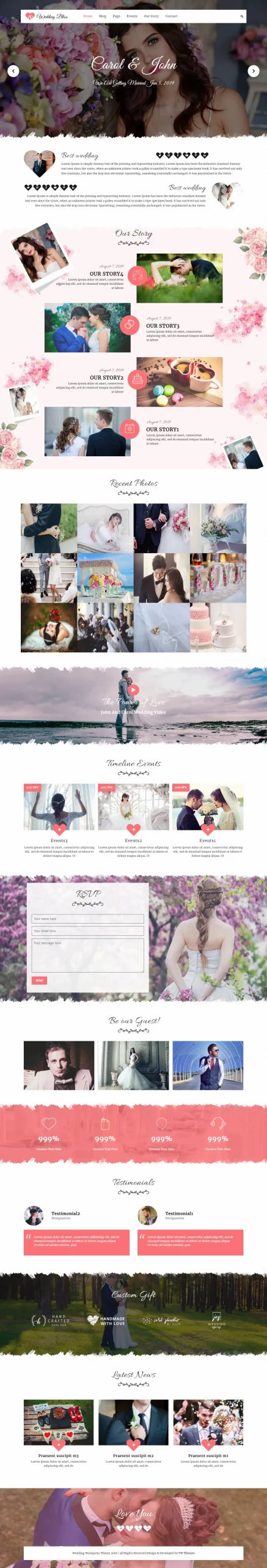 Venue Booking WordPress Theme